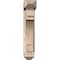 Ekena Millwork Merced Arts and Crafts Smooth Bracket w/ Offset Brace, Douglas Fir, 5 1/2"W x 20"D x 28"H BKT0604X20X28MRC03SDF - alternate 3